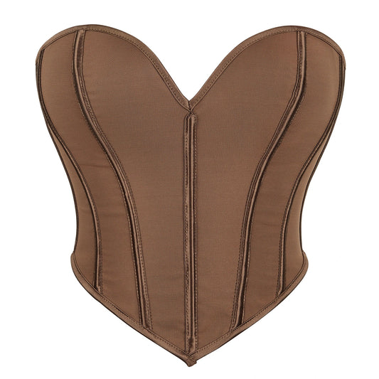 Sexy corset crop top lace up overbust corsets and bustiers boned tummy control shaper slimming belt corselet fajas gothic