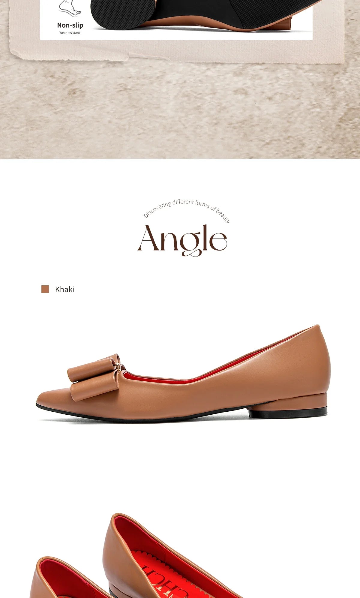 Women's Shoes 2025 Luxury Brand New ListingPU Casual Flat Leather Shoes  Black Pointed Toe Lazy Shoes Bowknot