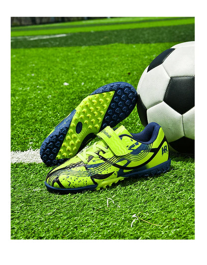 Soccer Shoes with Rubber Soles for Kids, Multicolor FG & TF Training Styles