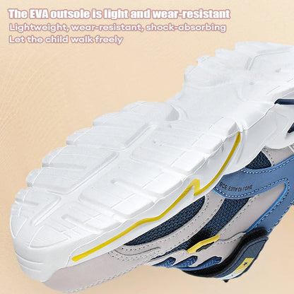 Boys' Summer Mesh Breathable Sneakers Anti-Skid Outdoor Tennis Shoes for Children Sport Running Size 28-39
