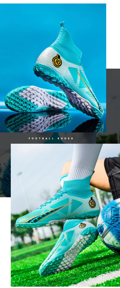 Professional Football Boots Men Soccer Shoes Society Football Cleats Ultralight Training Soccer Sneakers Men Outdoor Sports Shoe