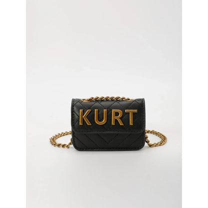 Mini Magnetic Crossbody Bag – Letter Flap, Chain Strap, Zipper Closure. Multi-Color, Perfect for Casual, Office & Everyday Use.