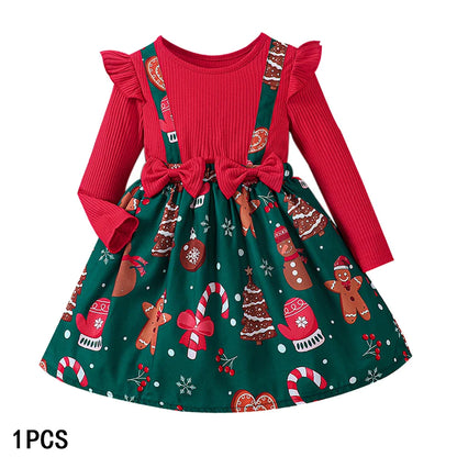 2026 New Year Dresses Princess Dress Red Long Sleeve Flying Sleeve Prom Evening Performance Carnival Christmas Party Clothing