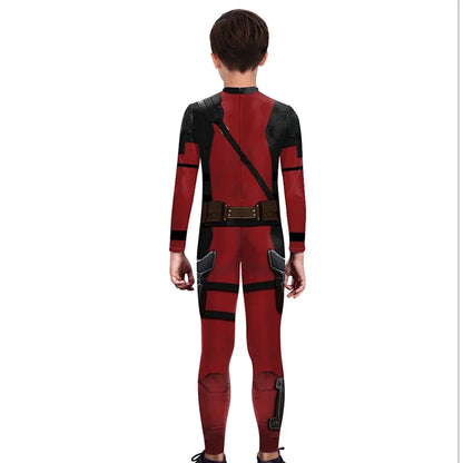 Superhero Cosplay Costume Girls Boys Carnival Party Bodysuit Halloween Jumpsuit Festival Show Zentai Catsuit Disguise Clothes