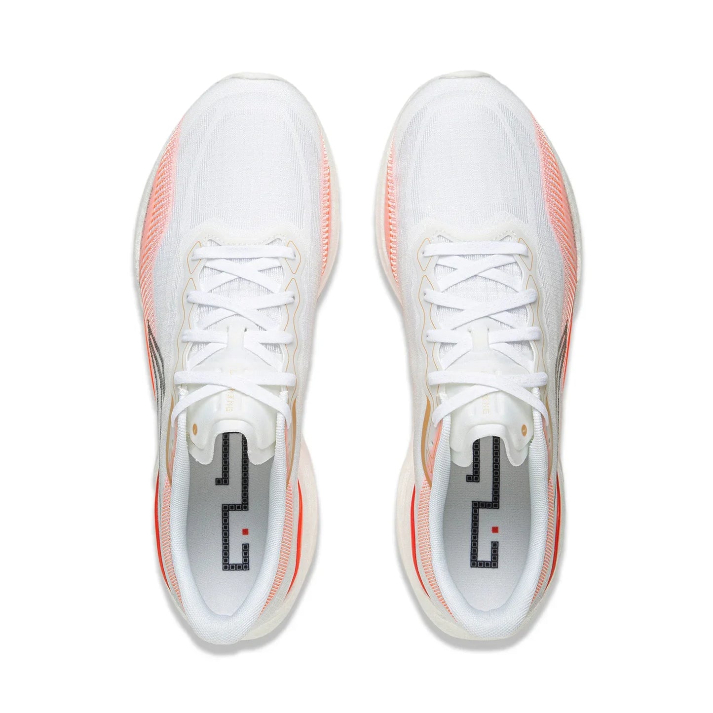 Tênis Masculino Li-Ning SUPER LIGHT 22 Leve para Corrida Amortecimento TEMPO BOUNCE BOOM FIBER LiNing Tênis Antiderrapante Vestível ARBV001