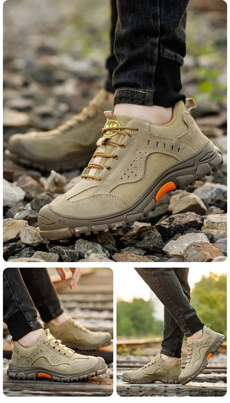 Anti-smashing Anti-piercing Light Work Just Baotou Men's Protective Electric Welding Labor Insurance Shoes