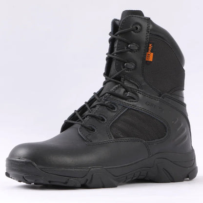 Winter Mens Boots Special Forces Combat High Boots Outdoor Sport Male Shoes Climb Mountains Cross Country Men's Shoes