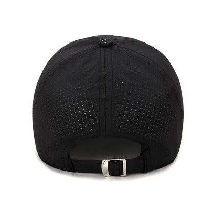 2024 New Summer Men Women Snapback Quick Dry Mesh Baseball Cap Sun Hat Bone Breathable Hats Adjustable outdoor hat