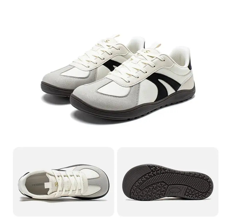 Wide Toe Barefoot Shoes Mens Womens Zero Drop Minimalist Sneakers Retro Outdoor Walking Shoes