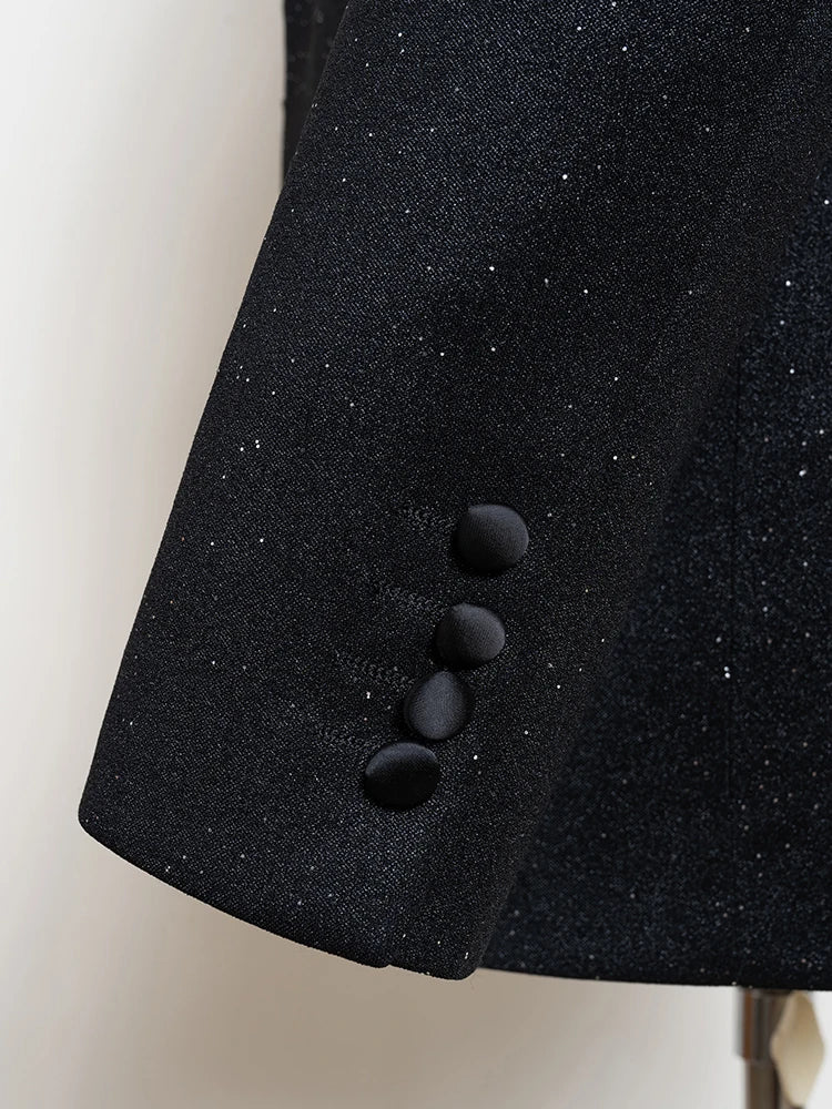 Ternos masculinos de luxo de alta qualidade 3 peças com detalhes de strass Vestido de Noiva Brilhante terno de diamante flash smoking terno de jantar