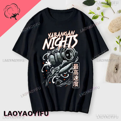 New Boost Turbo Engine Printing T-Shirt Car Parts Funny Mechanic Cotton Teemen 2024 Summer Fashion Top Personality Mans Clothing