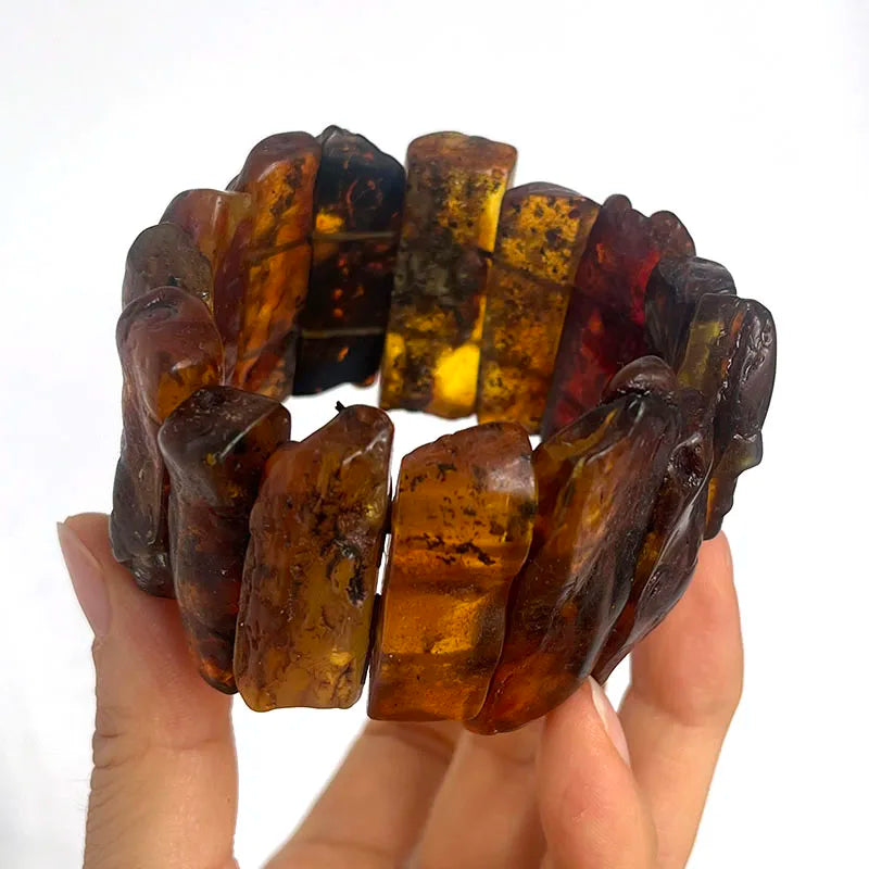 New Amber Bracelet&Bangle for Unisex Gogerous Gift 100% Natural Genuine Bead Factory Baltic Stone Europe Unique Jewelry Supplier