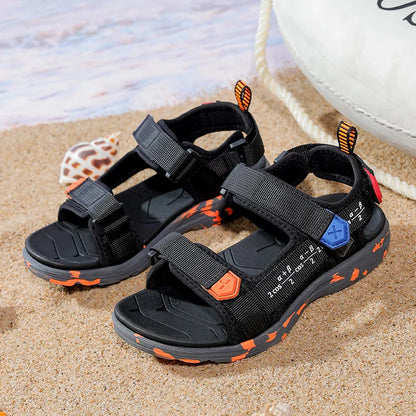 Summer Sandals for Boys Girls Non-Slip Outdoor Children Beach Shoes Lightweight Soft Sole Breathable Kids Walking Sandalias