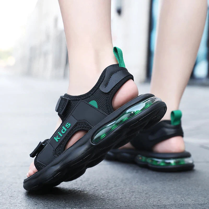 Breathable Sport Sandals for Boys Summer Casual Beach Shoes Comfortable Soft SoleNon-Slip Kids Fashion Outdoor Sandalias