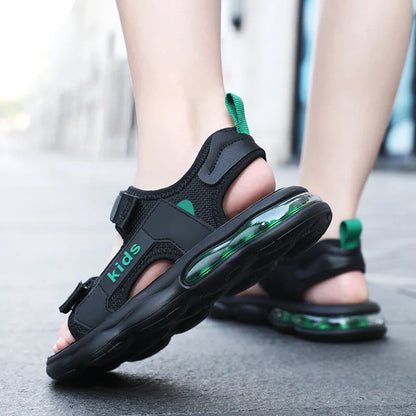 Breathable Sport Sandals for Boys Summer Casual Beach Shoes Comfortable Soft SoleNon-Slip Kids Fashion Outdoor Sandalias