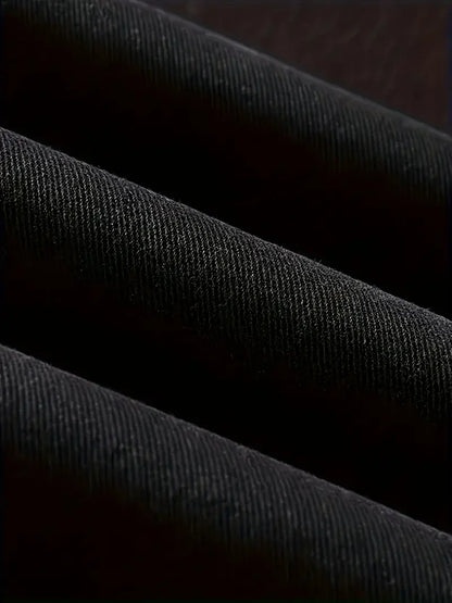 Men's Straight Jeans - Relaxed Fit with Great Drape, Tummy & Slimming Dark Grey Wash