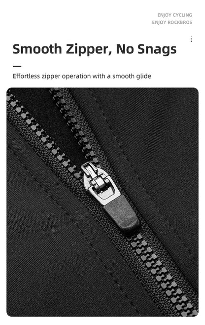 Bicycle Jersey Fall/Winter Fleece Cycling Clothing Thermal Long Sleeve Cycling Clothing Warmer Windproof Sportswear