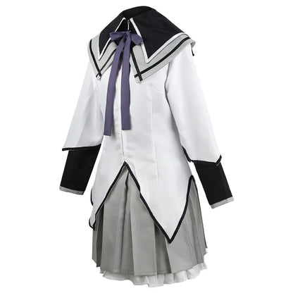 Anime Akemi Homura Cosplay Costume Fighting Uniform Stockings  Akemi Homura Outfits