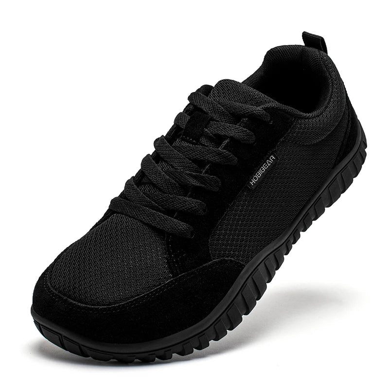 Mens Womens Walking Shoes Wide Toe Comfortable Casual Running Sneakers Lace Up Mesh Lightweight Shoes