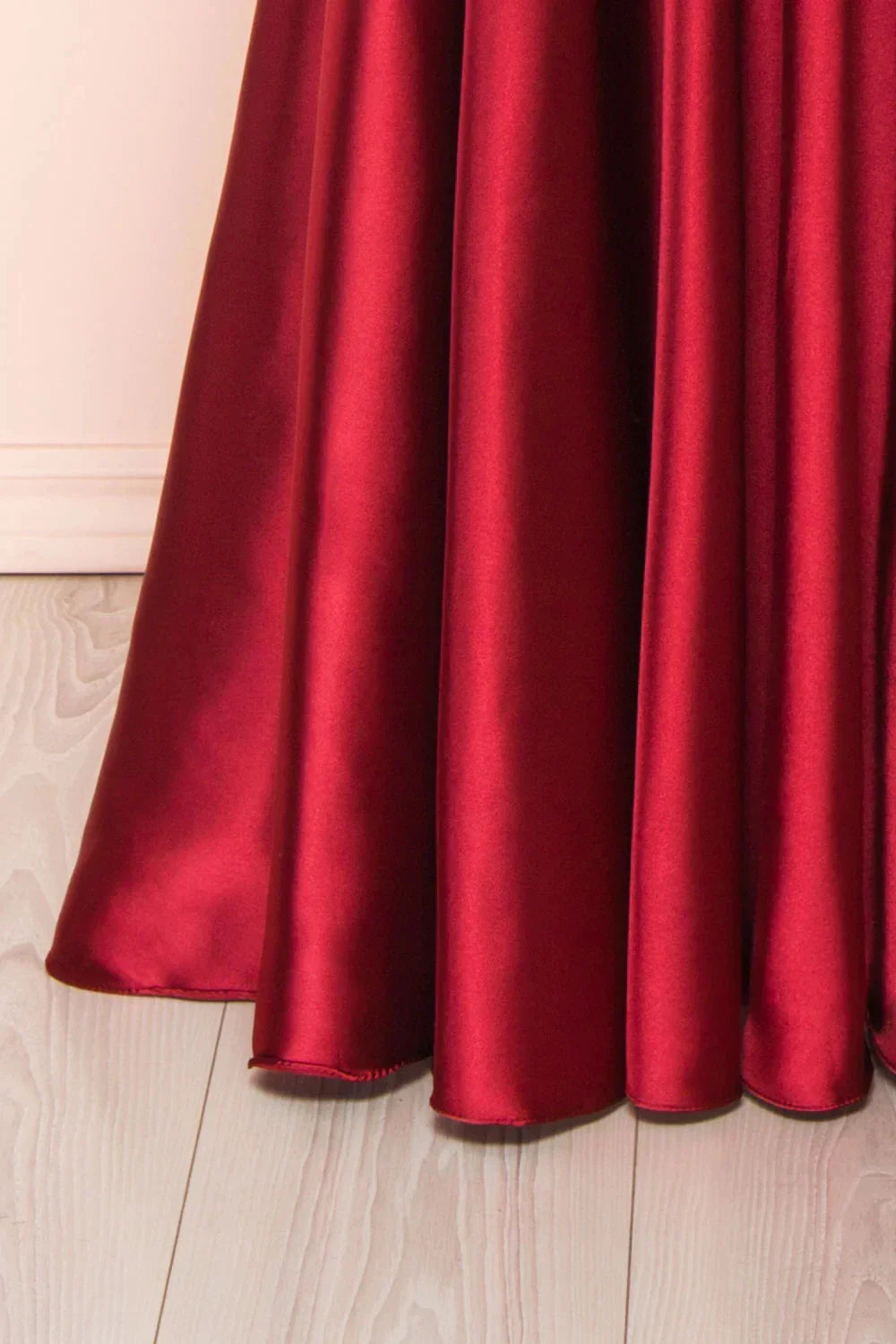 Elegant Bridesmaid Dress Cowl Neck Adjusted Spaghetti Silky-satin Fabric A-line Silhouette Wedding Women Long Gown
