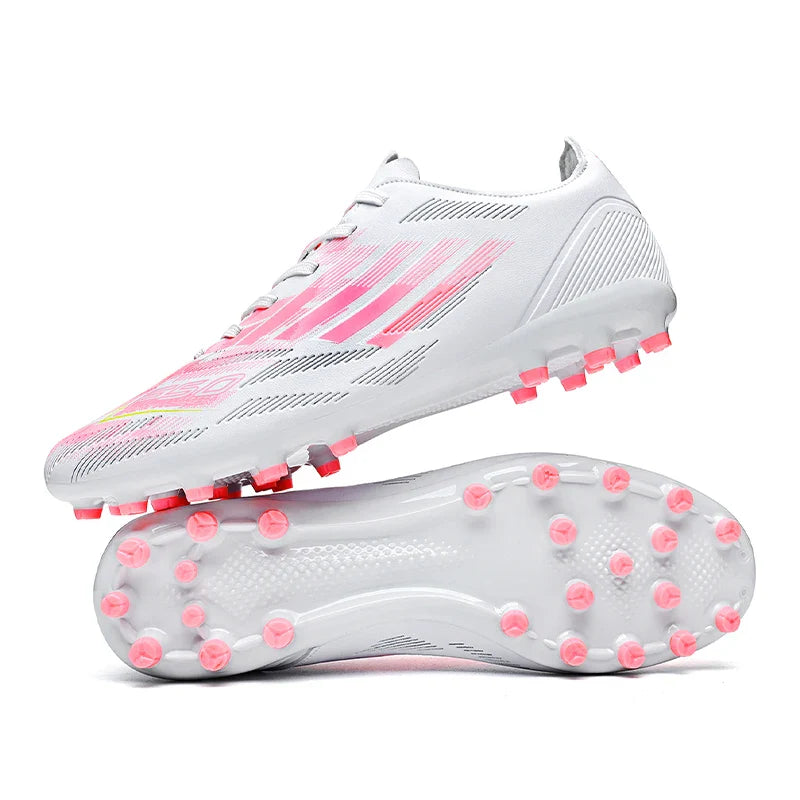High Quality Mens Soccer Shoes F50 Turf Soccer Cleats for Boys Sneakers TF/FG Training Football Boots Chuteira Campo 35-45
