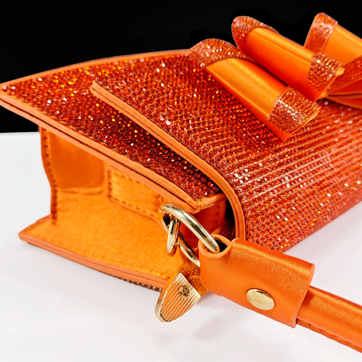 Italian Design High Quality Elegant Butter-fly Design Decoration Peach Color Party Wedding Women Shoes and Bag