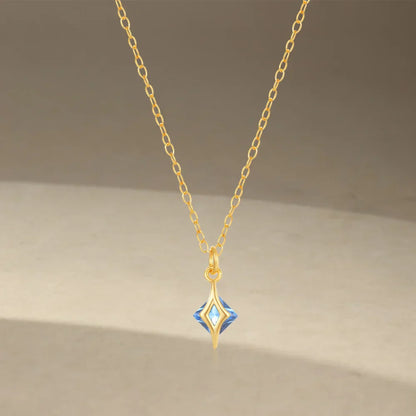 925 Sterling Silver Necklaces Charms for Women Crystal Cross Clavicle Collar Chain Simple Choker Necklace Accessories Gift