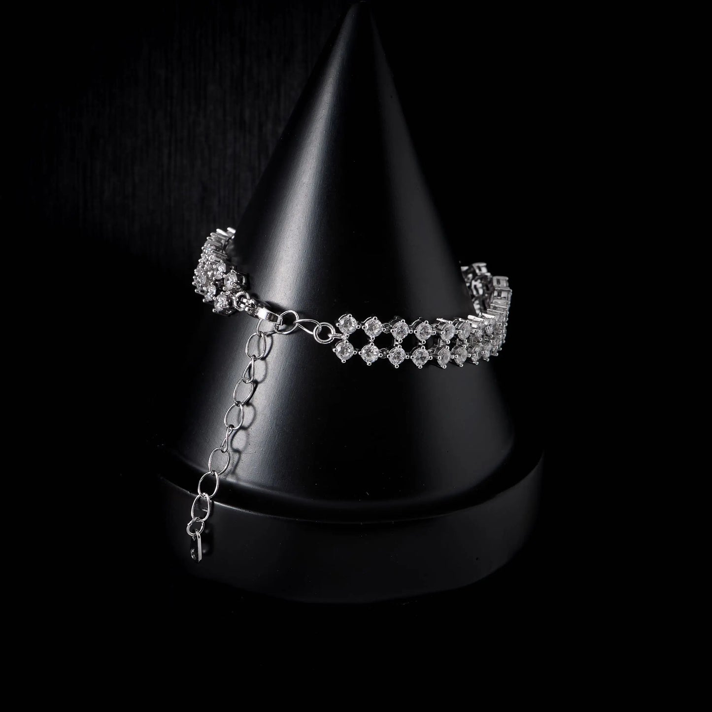 Choker Necklace Sets for Women Cubic Zirconia Bridal Jewellery Set Dubai Saudi Party Engagement Accessory