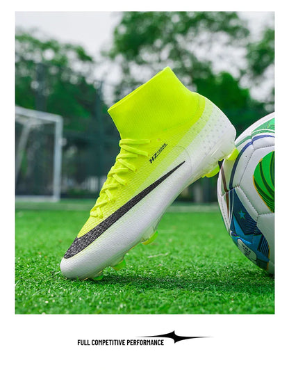 New Men Soccer Shoes Hot Sale Football Boots Women Professional TF/FG Sneakers Unisex High-quality Futsal Cleats Ultralight