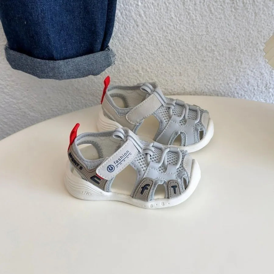Summer children's shoes - Boys and girls' sports sandals - Children's comfortable-fit sandals - Breathable beach sandals