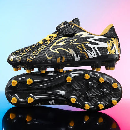 New Men Kids Football Boots Ultralight Professional Boys Match Grass Soccer Shoes Cleats Non-Slip Training Shoes Drop Shipping