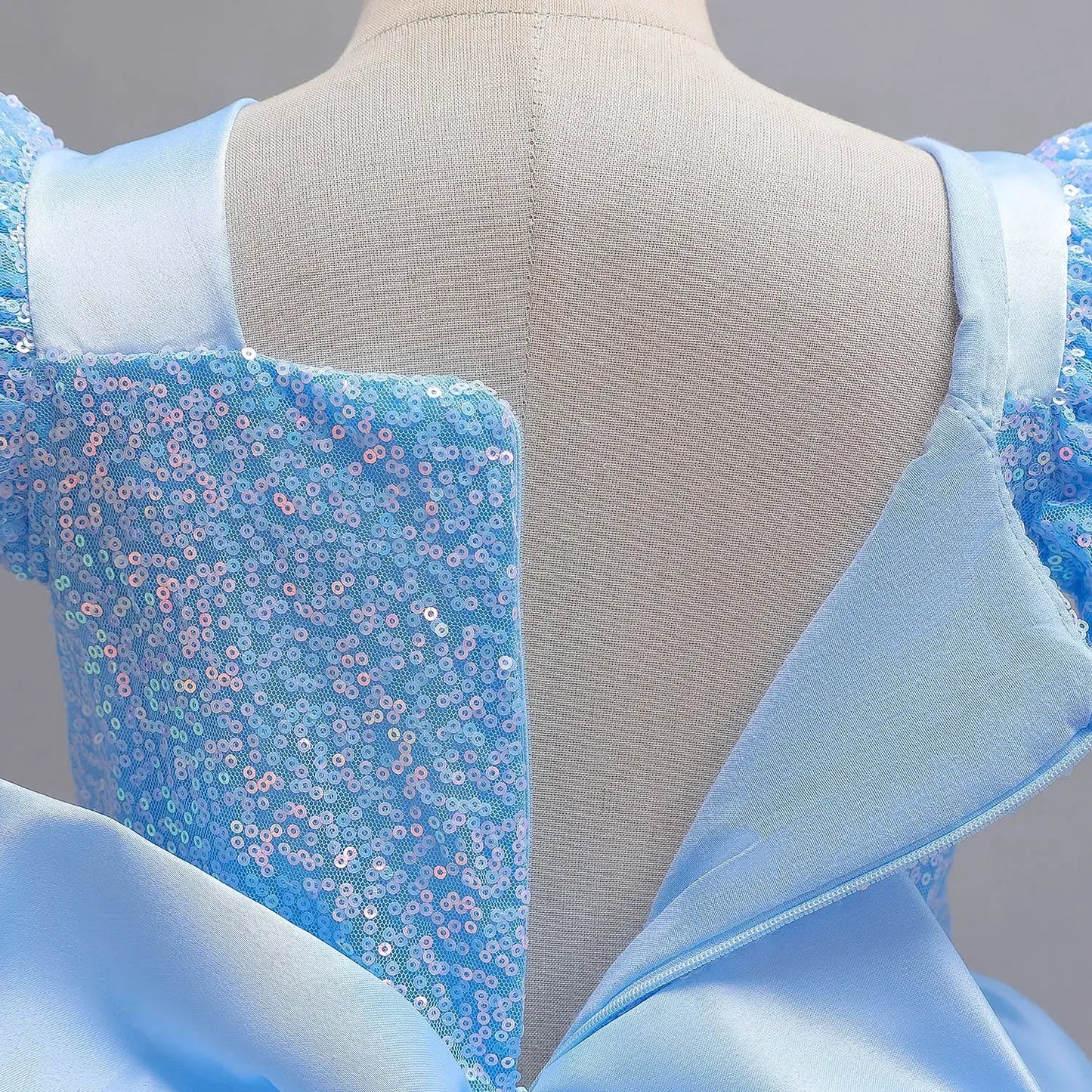 Cinderella Princess Ball Gown Fancy Birthday Rapunzel Belle Vestidos Party Dress Girls Costume Carnival Elegant Clothes