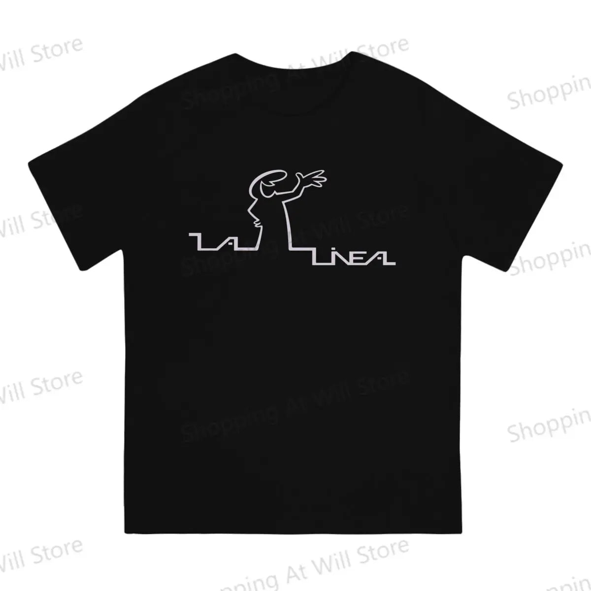 men's and women's casual T-shirts La Linea The Line Osvaldo Cavandoli TV Round neck short sleeved T-shirt Street Clothing S-6XL
