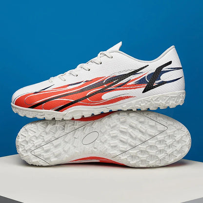 Large Size 46 47 Football Shoes for Men Training Sports Matches Artificial Grass TF Spike Cross-Border Shoe Male Footwear