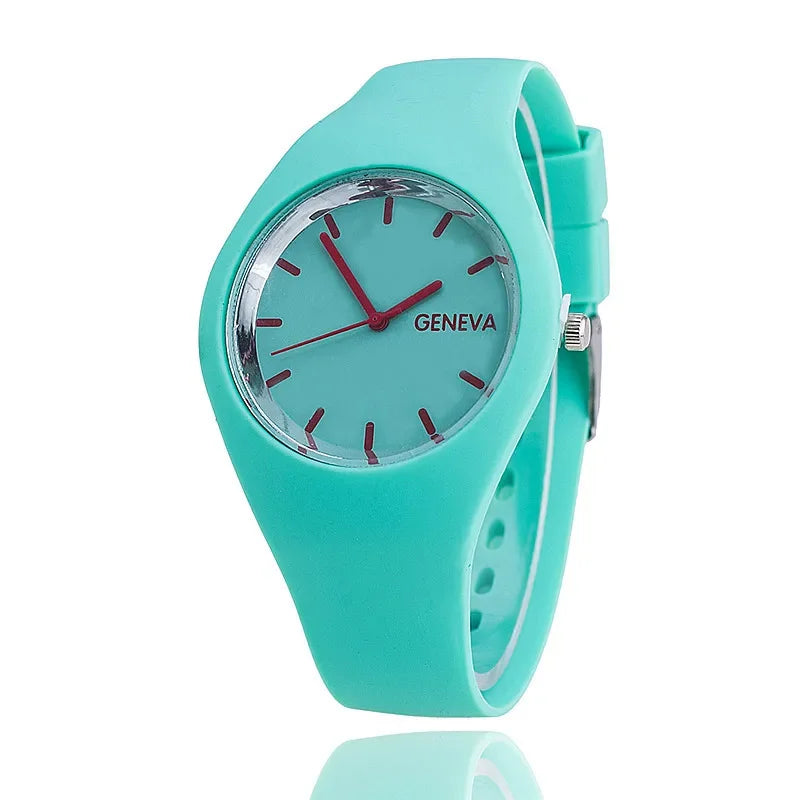 Women's Watches Famous Brand Quartz Watch Women Fashion Casual Sports Silicone Wristwatch Hot Kobiet Zegarka