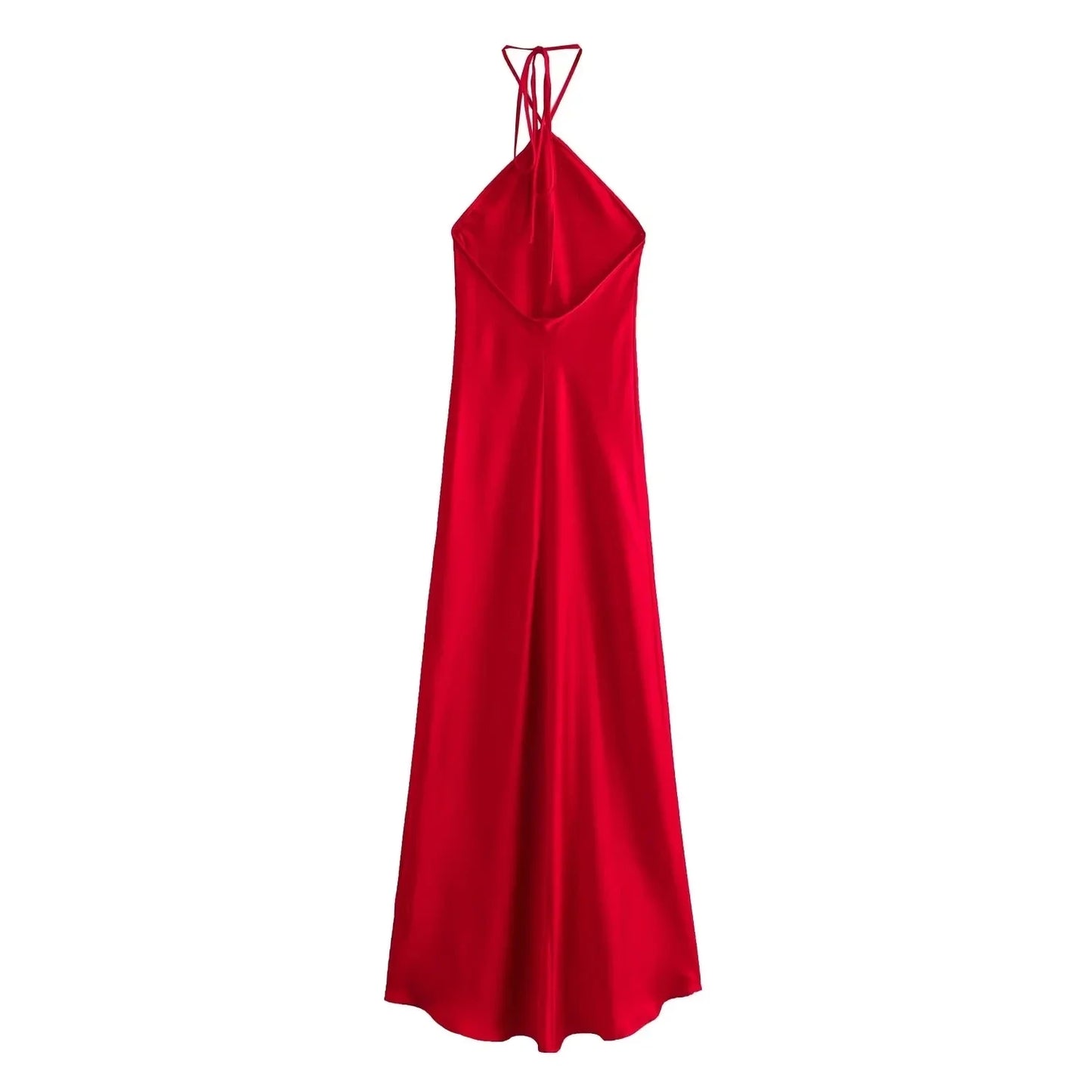 Long Dresses for Women Backless Satin Dress Woman Off Shoulder Sexy Midi Dresses Elegant Evening Party Dress