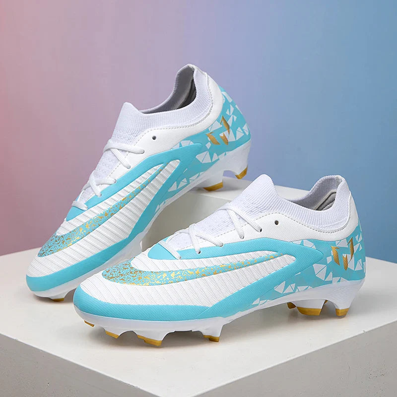 New Kid Match Boys Soccer Shoes Comfortable Outdoor Match Professional Football Boots Sneakers Non-Slip Sports Shoes Unisex