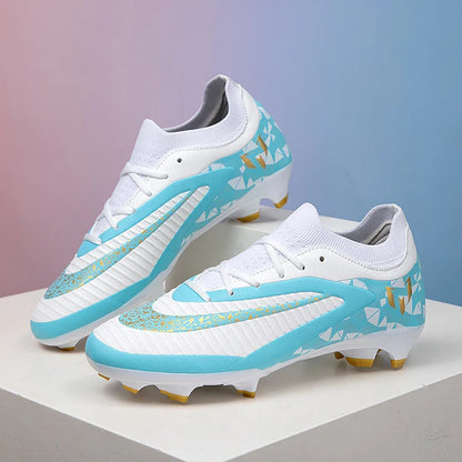 New Kid Match Boys Soccer Shoes Comfortable Outdoor Match Professional Football Boots Sneakers Non-Slip Sports Shoes Unisex
