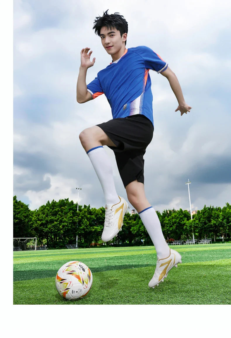 Mens Soccer Shoes Women Adults Society Football Cleats Ultralight Training Soccer Sneakers Outdoor Professional Football Boots