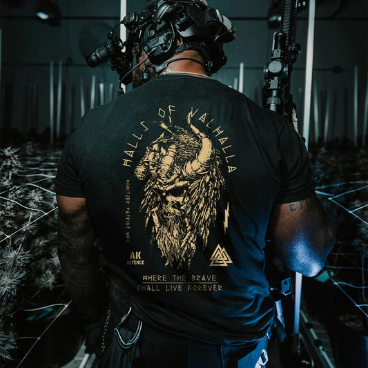 Short Sleeve T-Shirt American Tough Guy Short Sleeve T Summer Tactical Military Fan Top Men