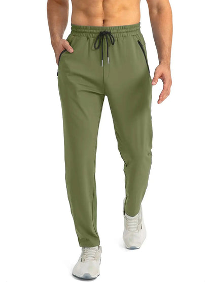 Men's Lightweight Quick Dry Sport Pants with Elastic Waist Outdoor Gym Workout Running Jogger Athletic Sweatpants Quality