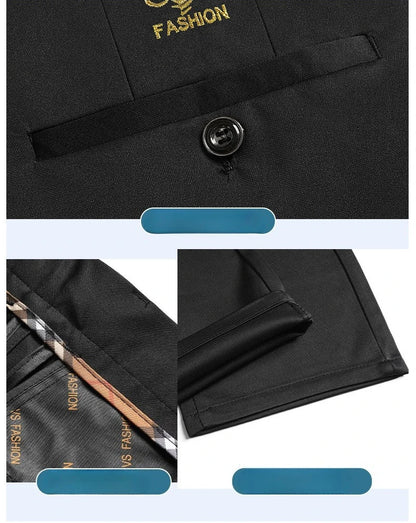 Four Season Men's Business Casual Pants Spring Summer Stretch Trousers Office Suit Pants Men Formal Pants Breathable Comfortable