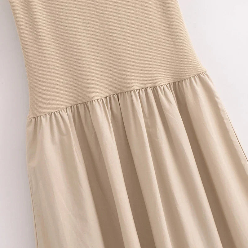 Dresses 2025 Woman Sleeveless Black Long Dress Women Bodycon Summer Solid Dresses One Pieces Midi Casual Dresses