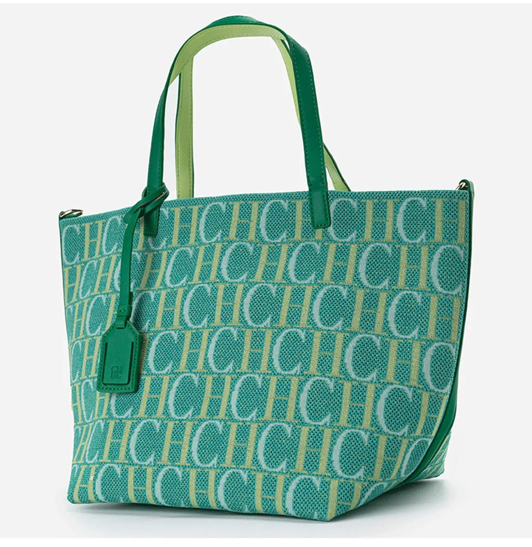 Ladies Brand Fashion Alphabet Print Large Capacity Handbag 2025 New Style Elegant Casual Travel High Quality Hand