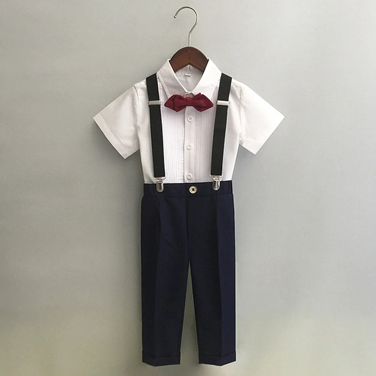 Boys Suit Wedding Toddler School Graduation Outfit Kids Birthday Party Gift Set Children Easter Church Photography Daily Clothes