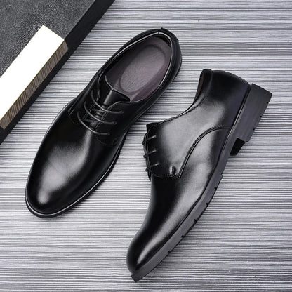 Men's Formal Leather Shoes – High-Quality Business & Wedding Dress Footwear