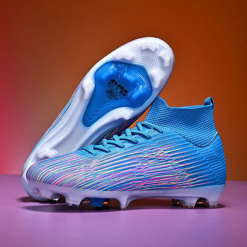 Spiked Comfortable Breathable Competition Soccer Cleats for Training and Matches
