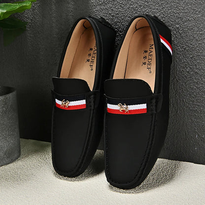 Loafers Men Driving Shoes Casual Shoes Comfortable Classic PU Leather Loafers Business Shoes Slip on Walking Men Loafers Shoes