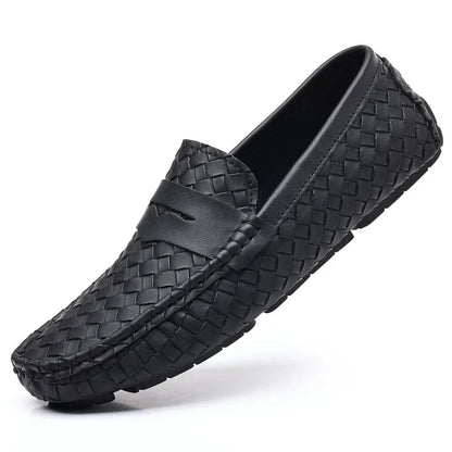 Loafers for Men 2024 New Handmade Moccasins Men Flats Casual PU Leather Shoes Luxury Comfy Mens Loafers Size 48