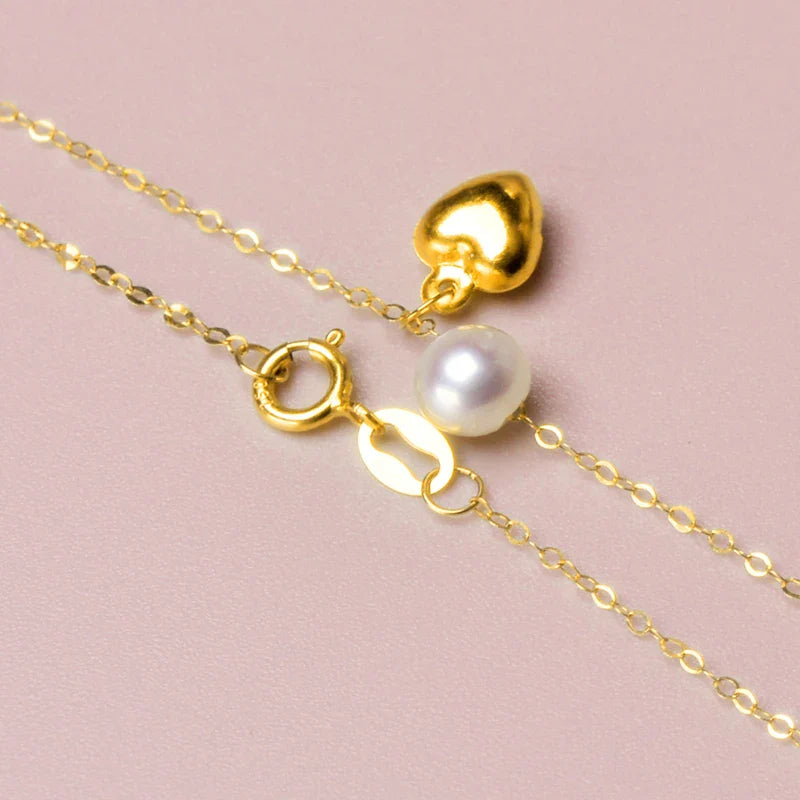 Real 18K Yellow Gold Bracelet Au750 Fine Jewelry Wedding Gift Bridal Box Brand Trendy Chains For Women